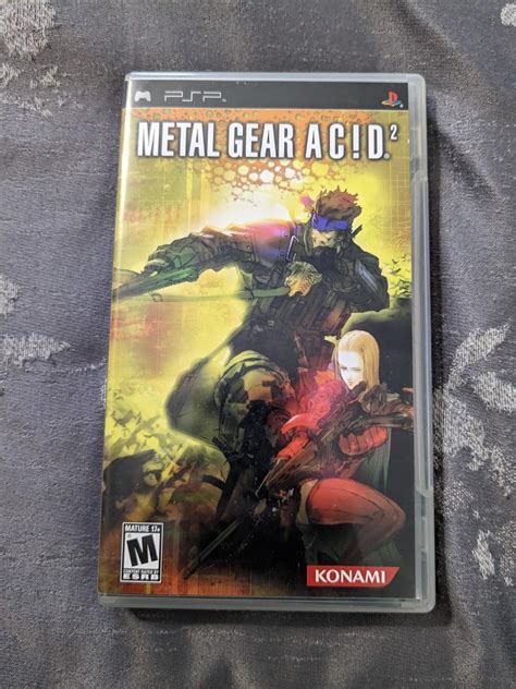 metal gear acid 2 box|metal gear acid 2 cards.